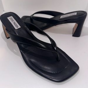 Unique Steve Madden ladies black heels